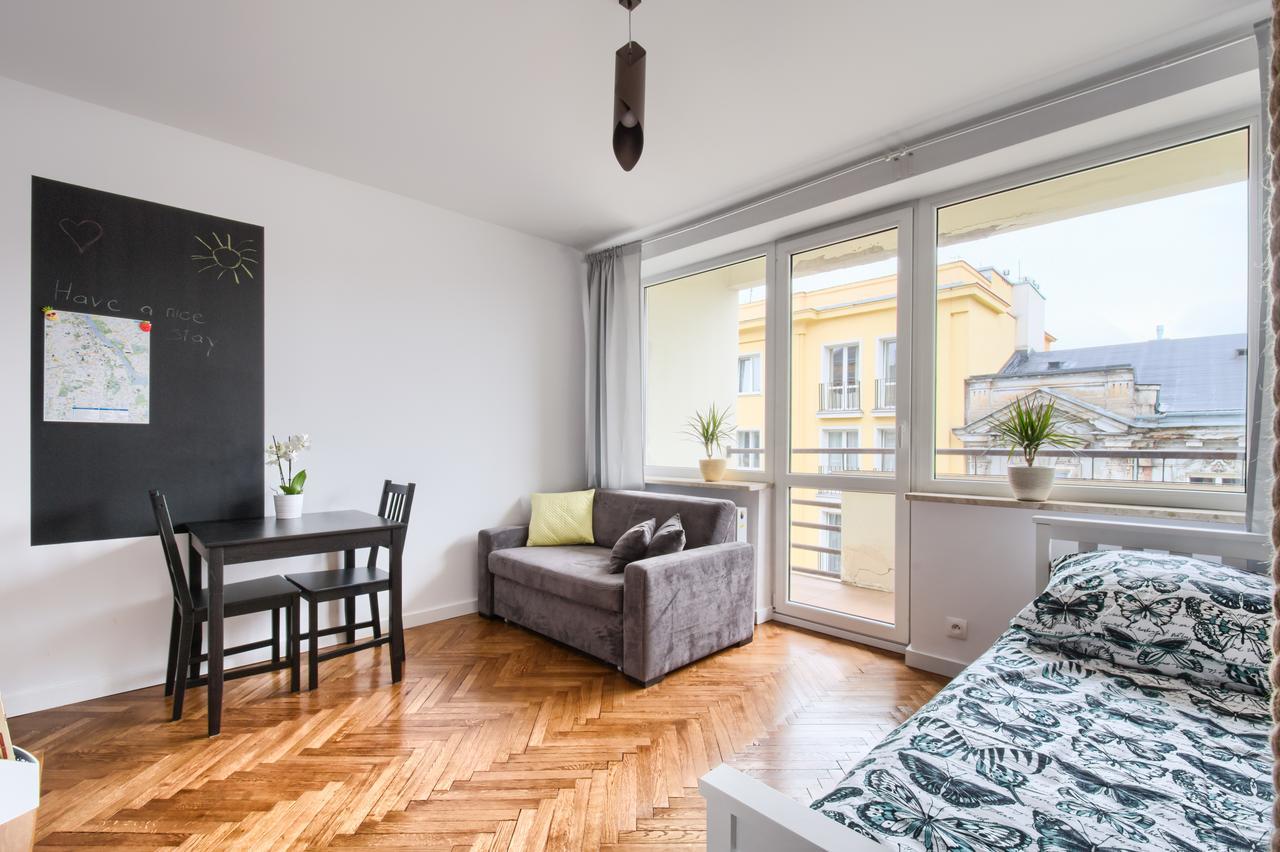 Central Station Apartment - Wilcza Warschau Exterior foto